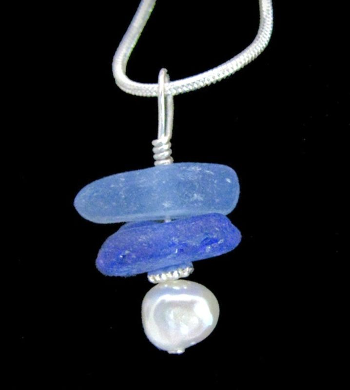 Enchanting Blues and Pearl