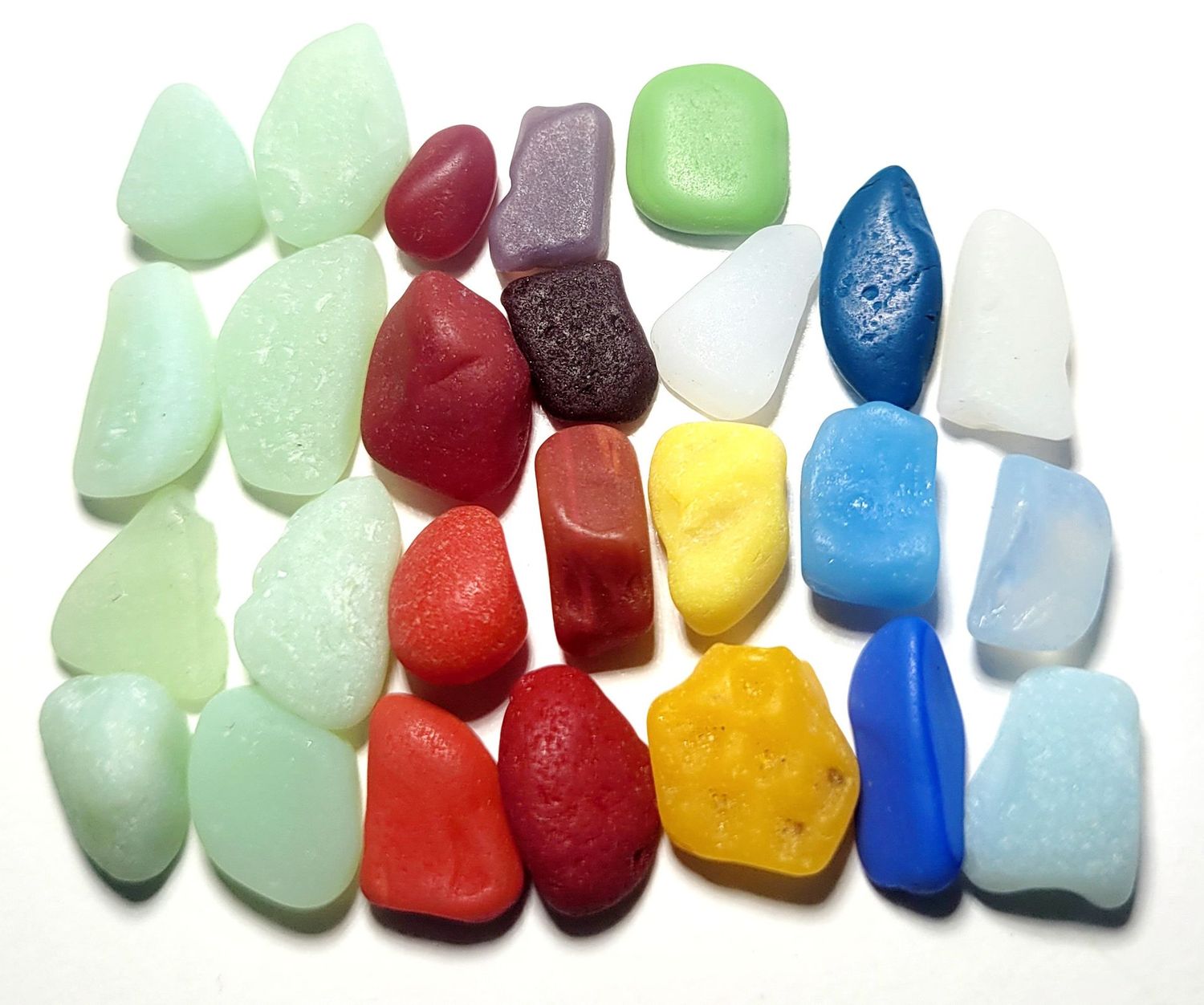Milk Glass Rainbow - 26pcs Milk Glass Rainbow - 26pcs