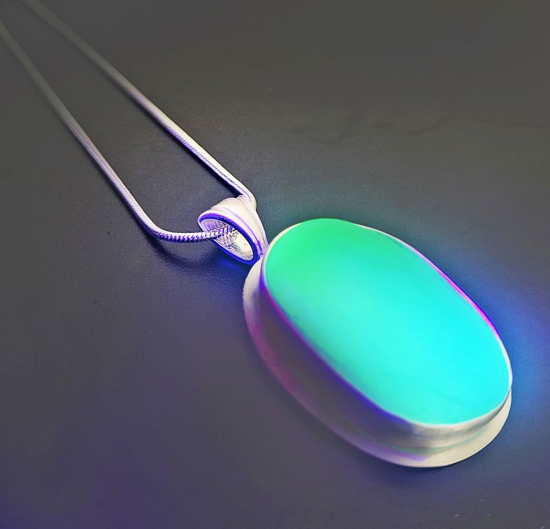 LARGEST UV Lime Necklace