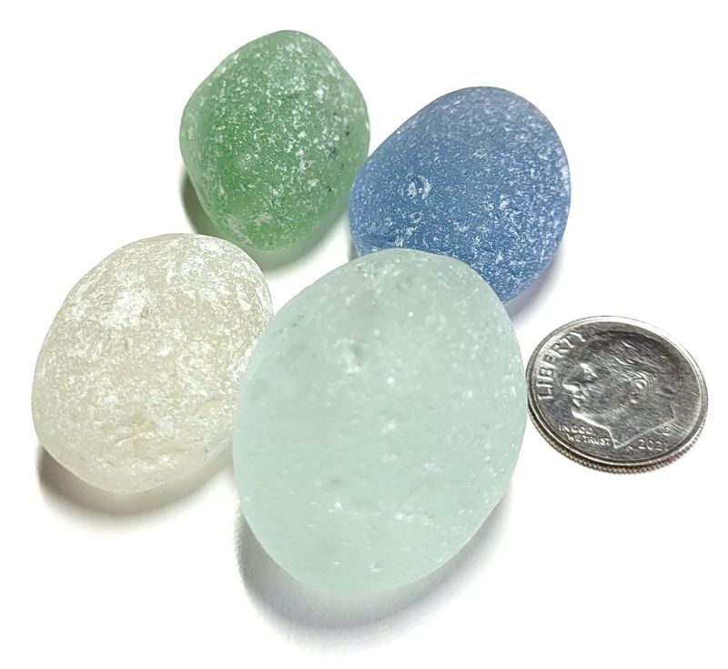 Huge, Frosty England Boulders - 4pcs