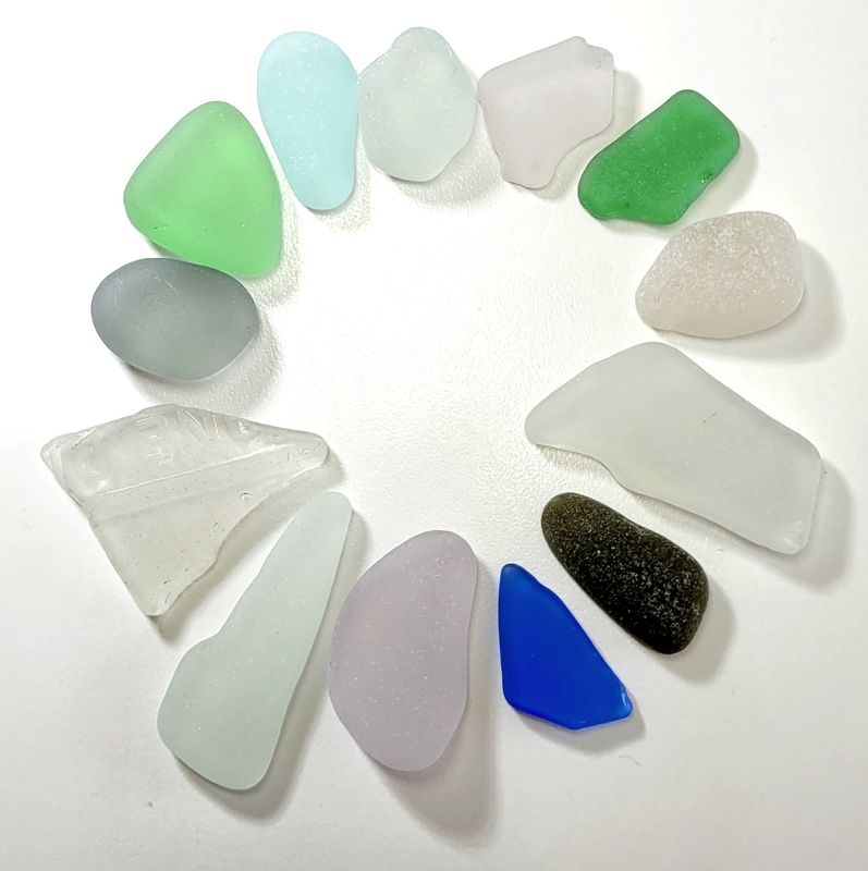 Caribbean Pendant Sized - 13pcs