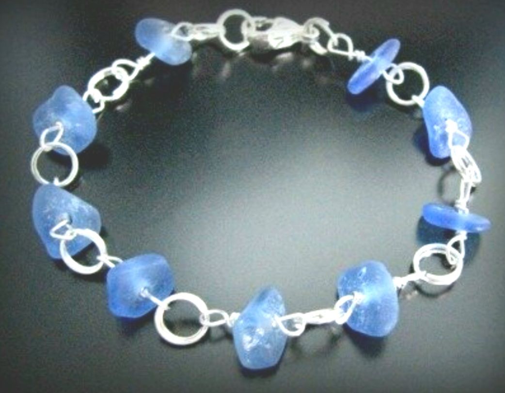 Nine Pacific Blues & Silver