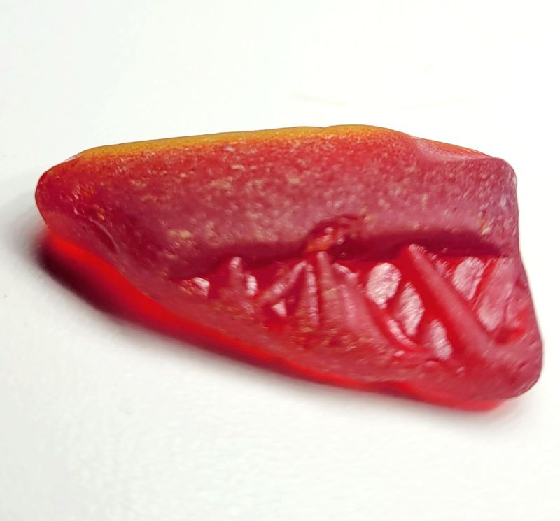 RARE Greek Red Sea Glass