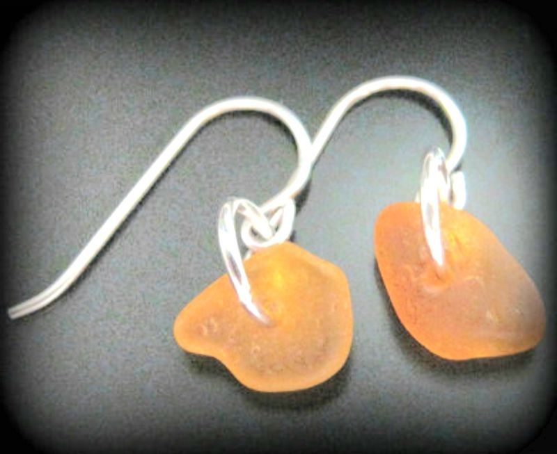 Rarest Orange on Sterling Silver Rarest Orange on Sterling Silver