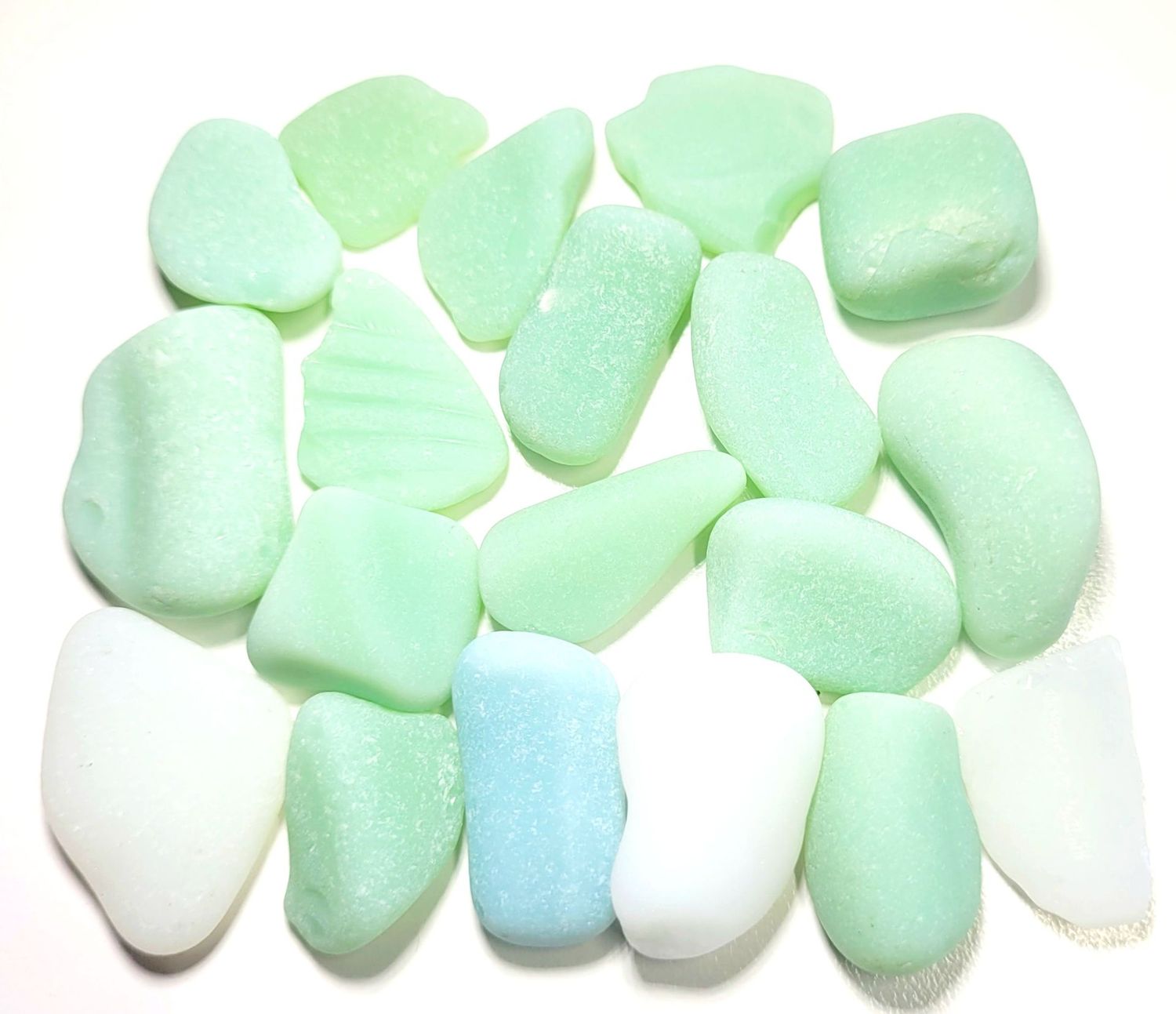 Milk Glass  - 19pcs
