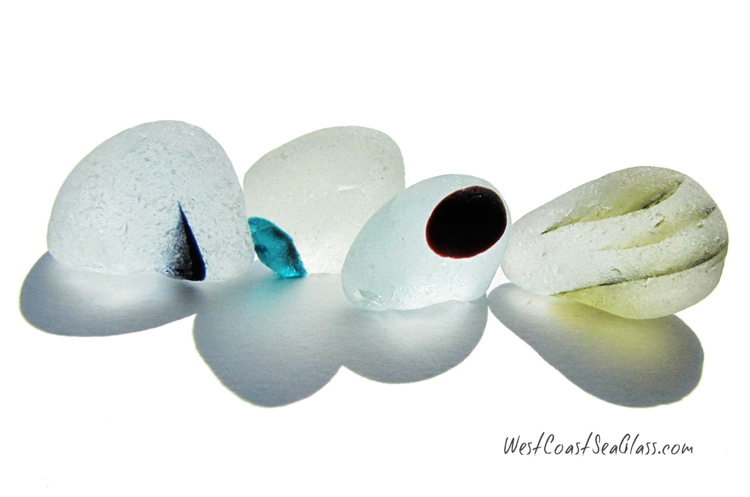 England's Multi SeaGlass - 4pcs
