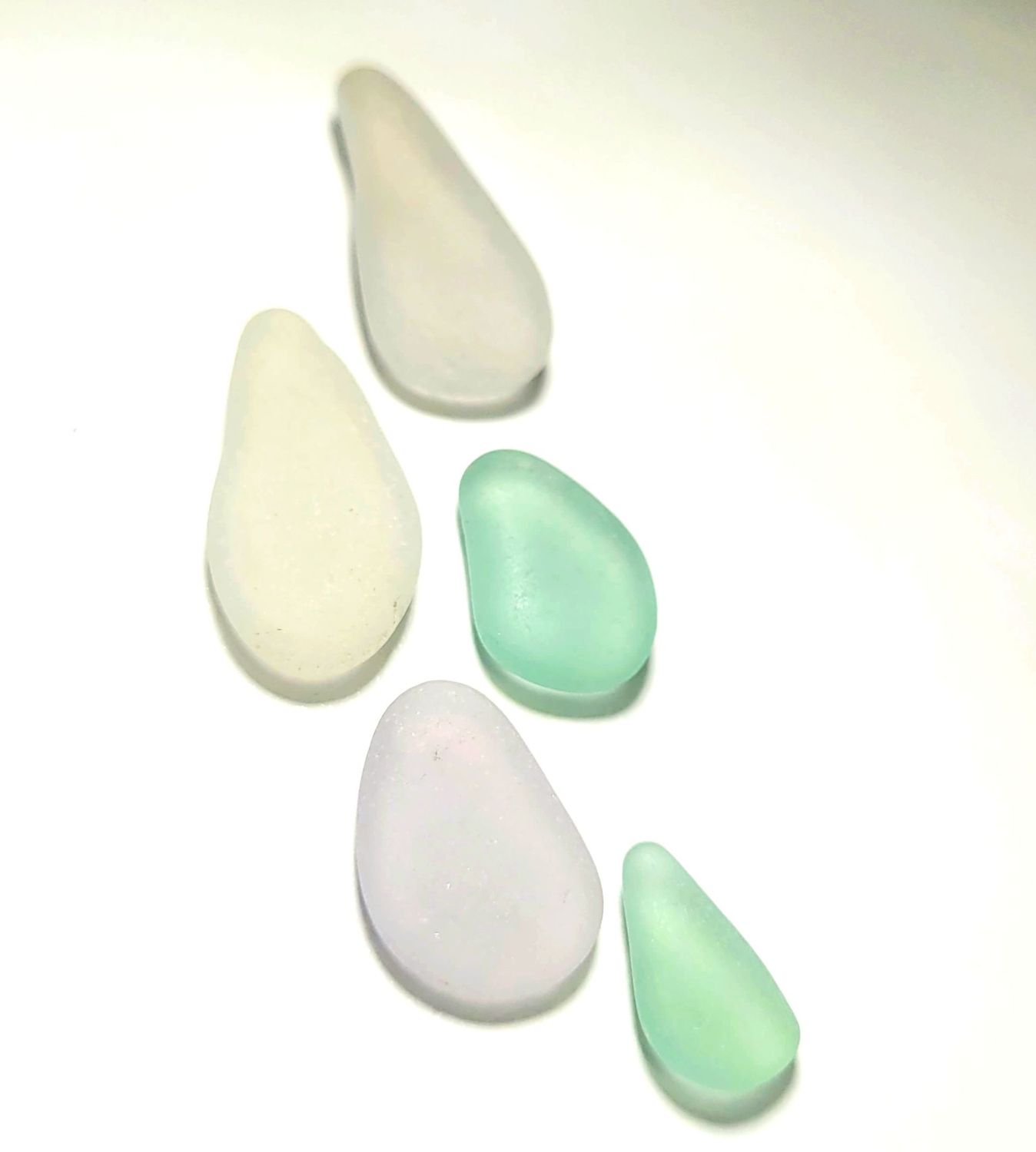 Mermaid Teardrops w/ Lavender - 5pcs