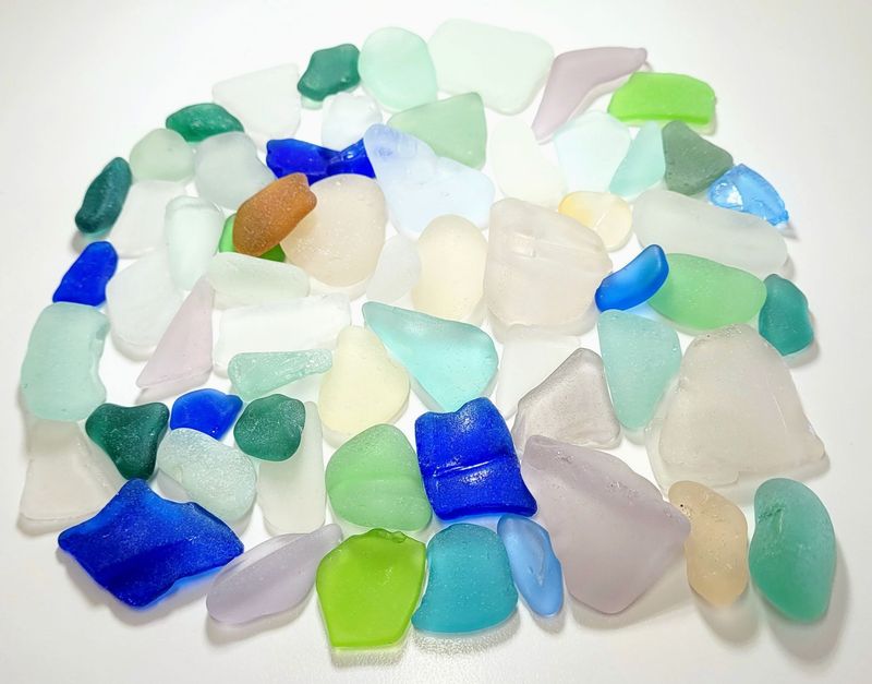 Larger Pacific w/ Pink & Lavender - 64Pcs