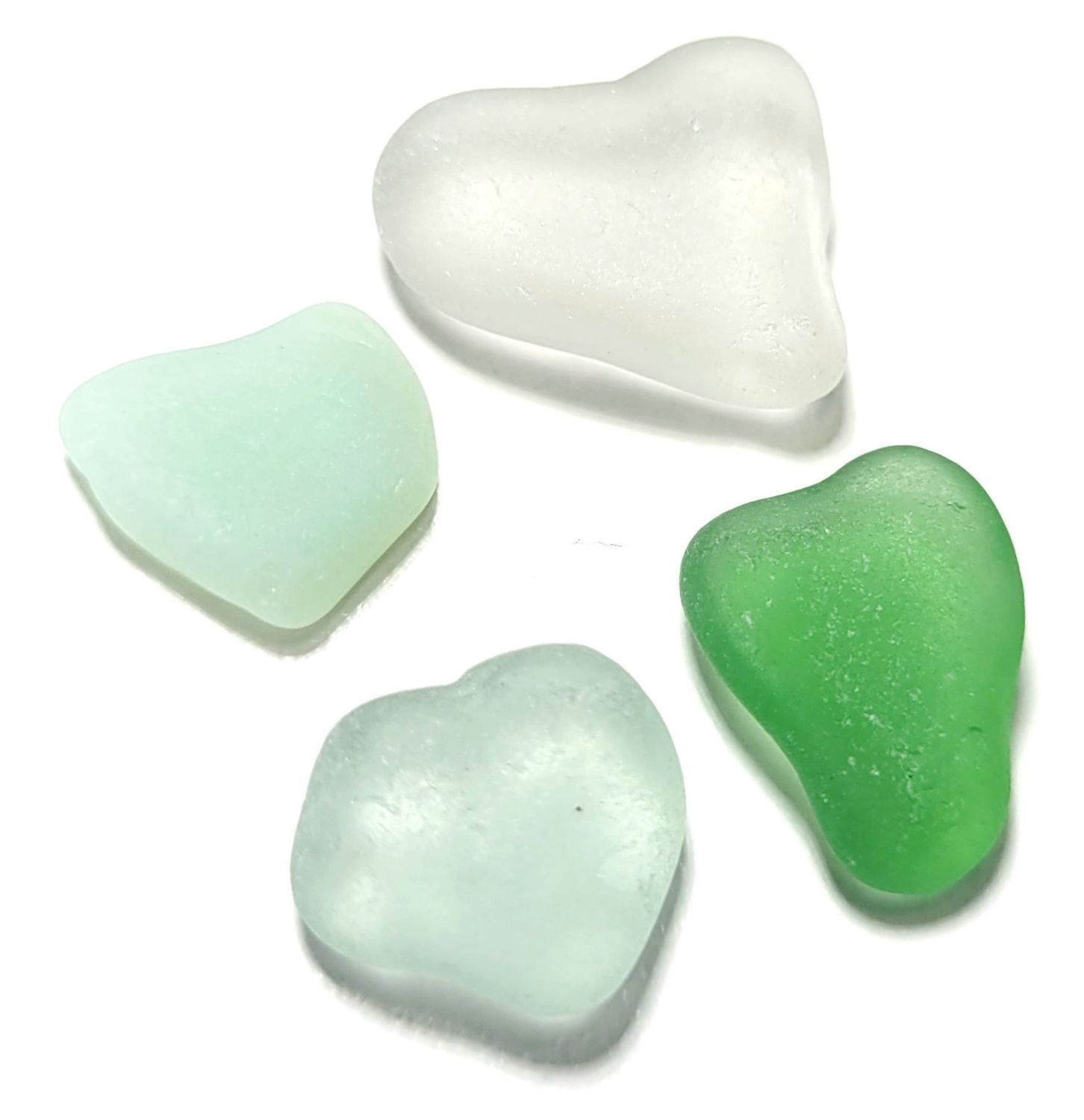 Pastel Hearts - 4pcs