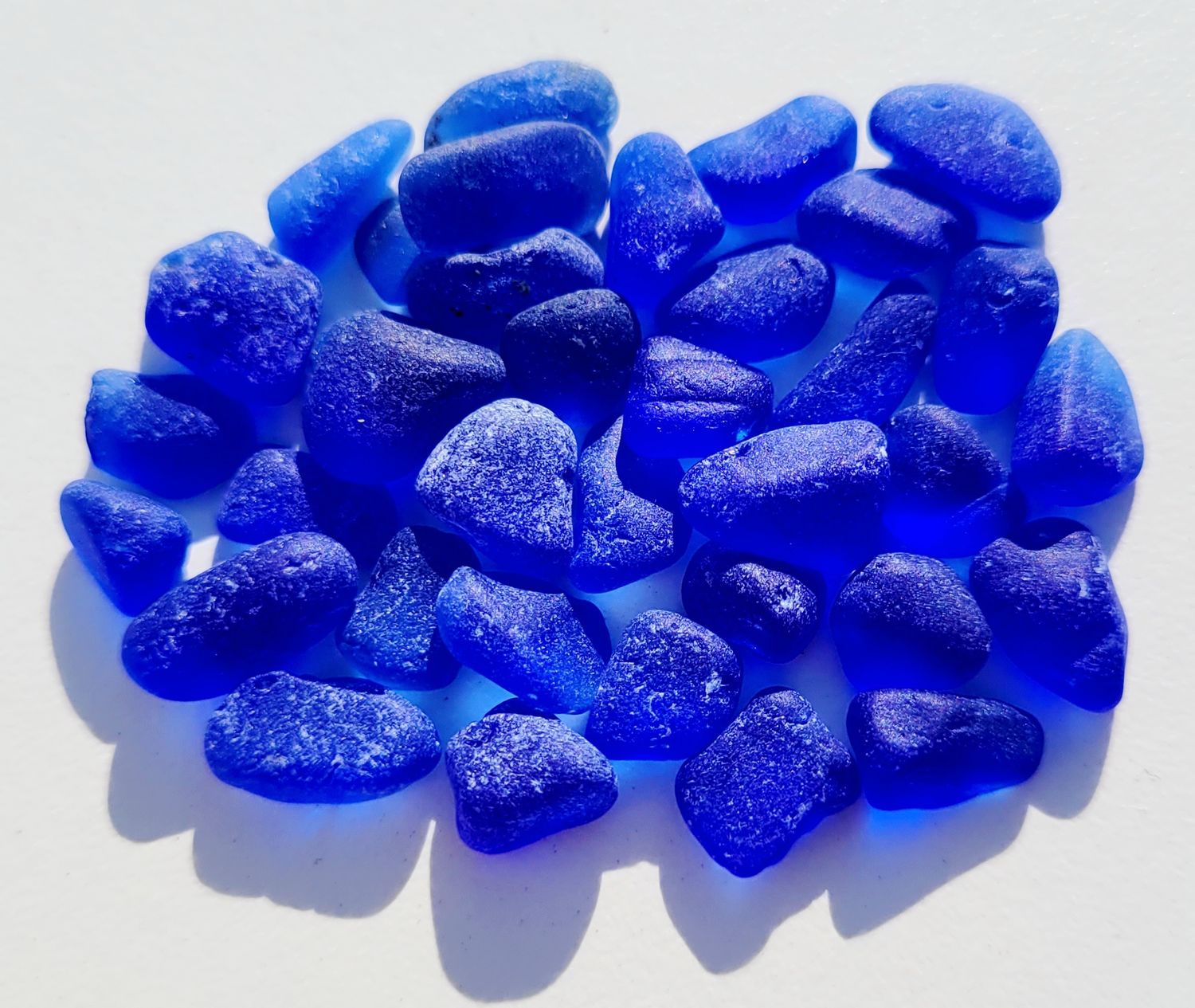 Cobalt Blue Tinies - 29 pcs