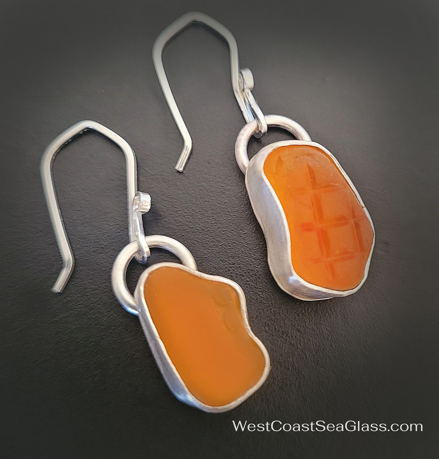 Romantically Rare Orange Sea Glass