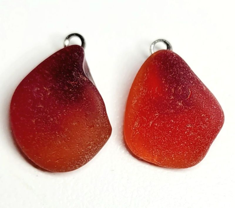 Rare Amberina RED Charms Rare Amberina RED Charms