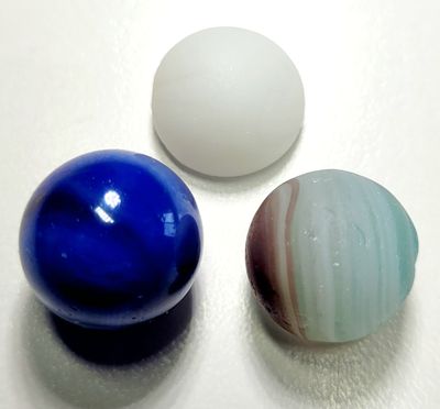 Trio of Marbles-3pcs