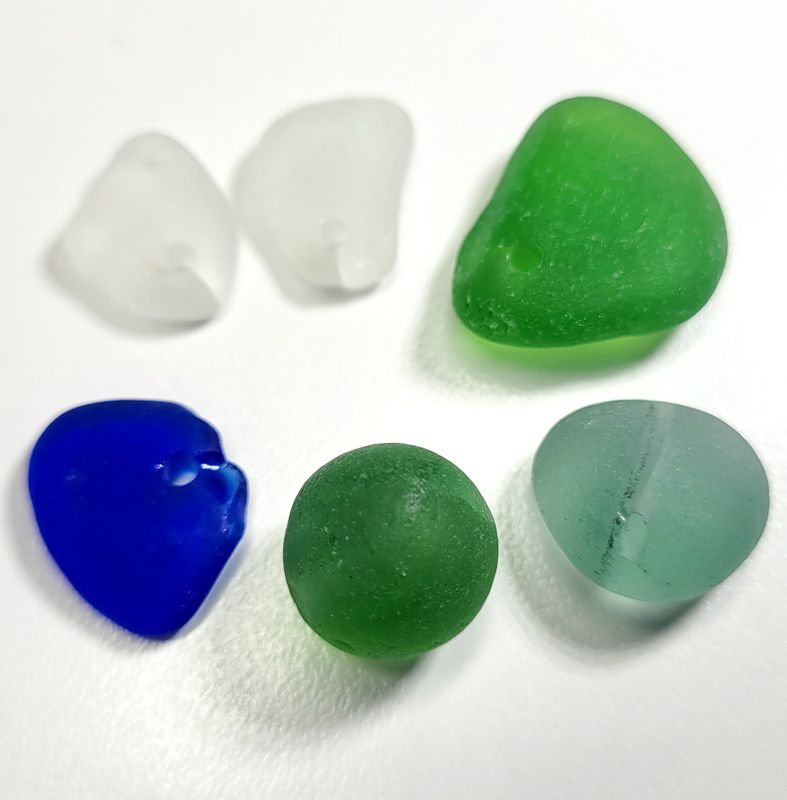 Chipped Seconds Drilled- 6pcs