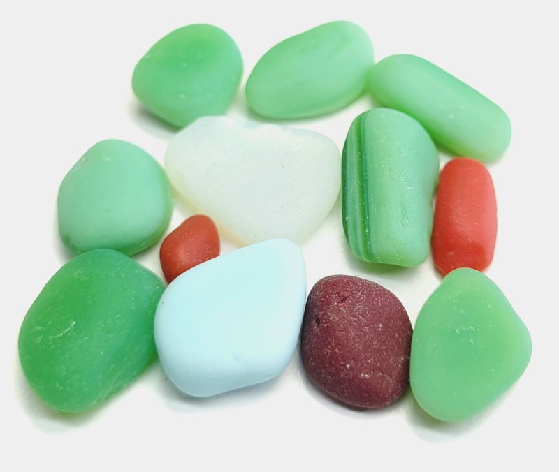 U.K. Milk Glass - 12pcs