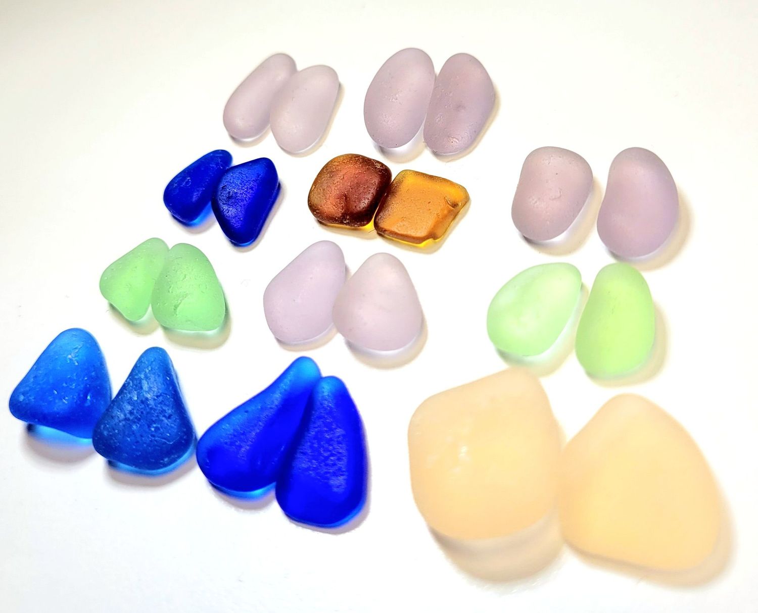 Cobalt, Lavender, Pink, & More Pairs - 22pcs