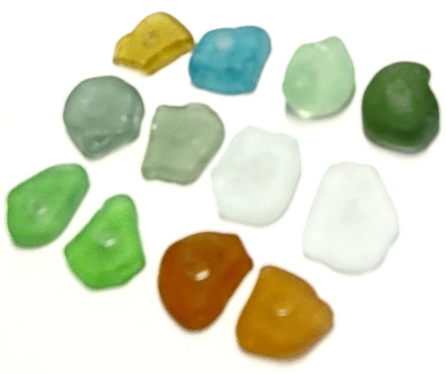 Pacific Center Drilled w/ Pairs- 12pcs