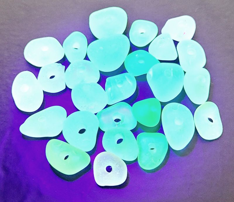 Center Drilled UV Lime - 26pcs