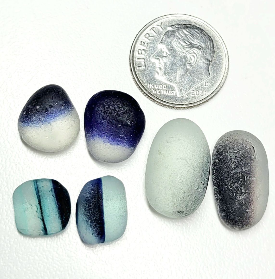 English RARE Multi-Colored Pairs - 6 pcs