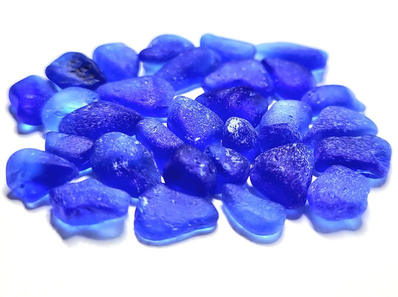 Tiny Deep Blues - 30pcs