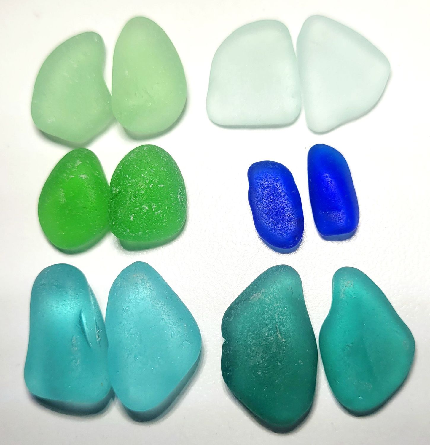 Blues & Greens Pairs - 12pcs Blues & Greens Pairs - 12pcs