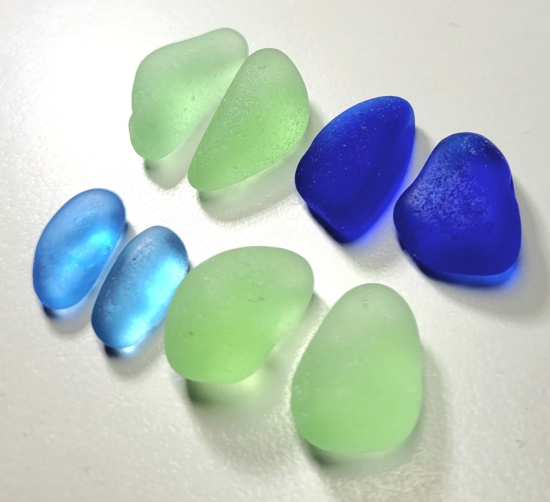 Blue & Green Pairs - 8pcs