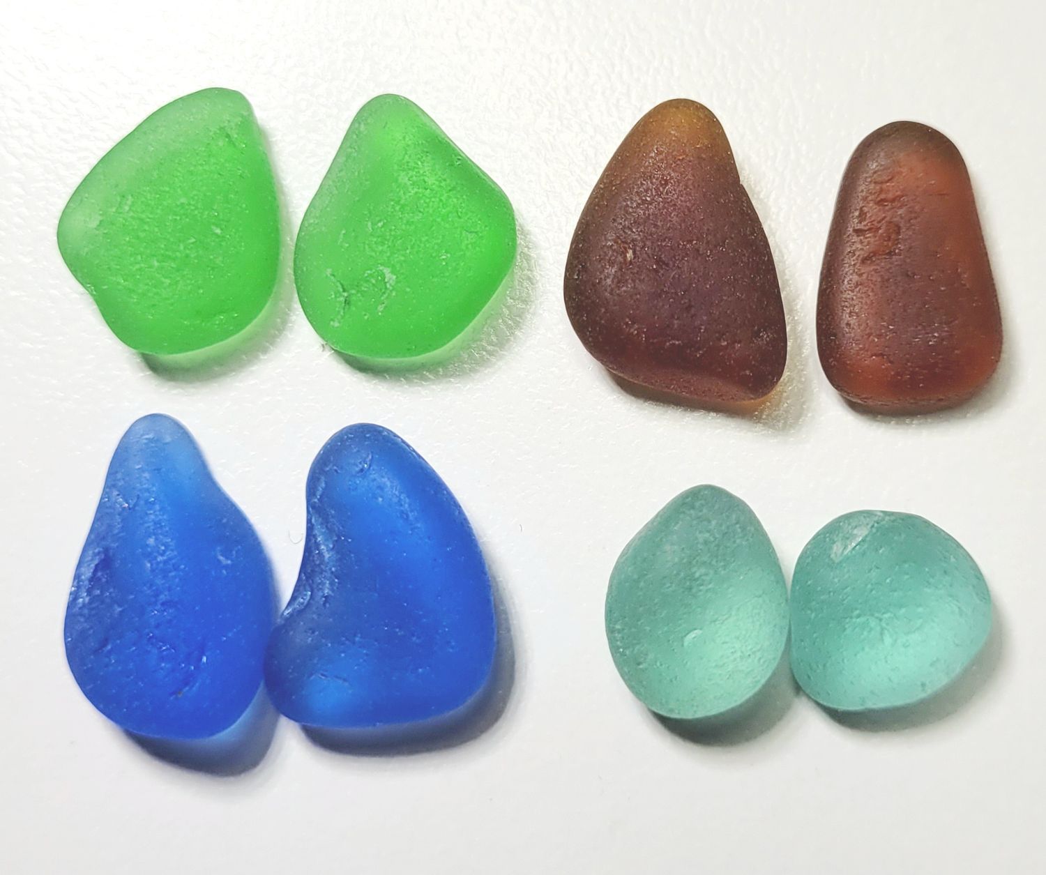 4  Pairs  w/Aqua, Cornflower Blue and More