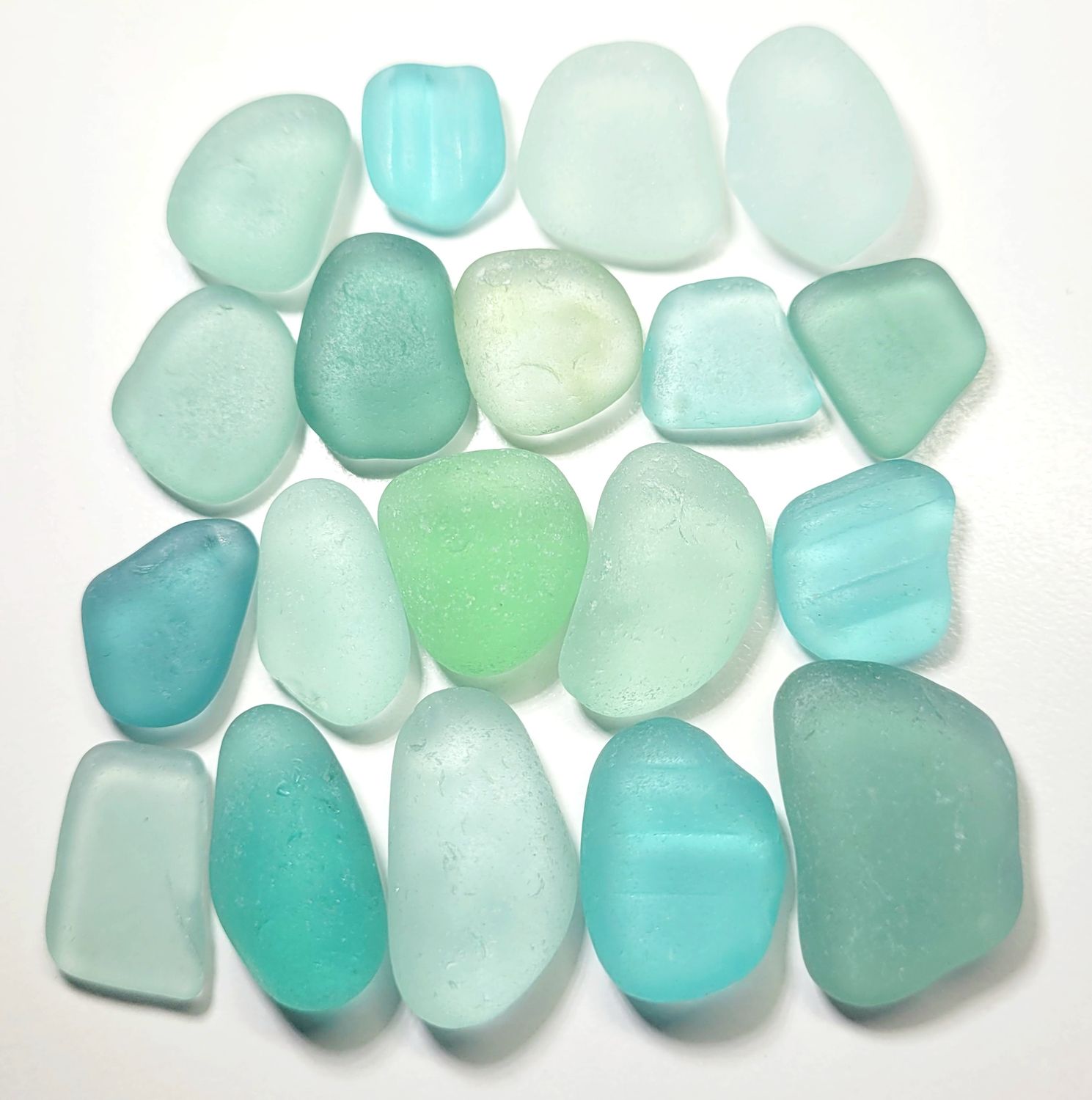 Pacific Aqua Blues - 19pcs