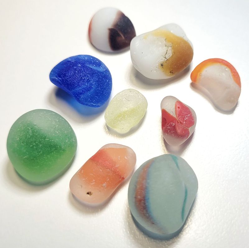Rare Marble Parts- 9pcs Rare Marble Parts- 9pcs