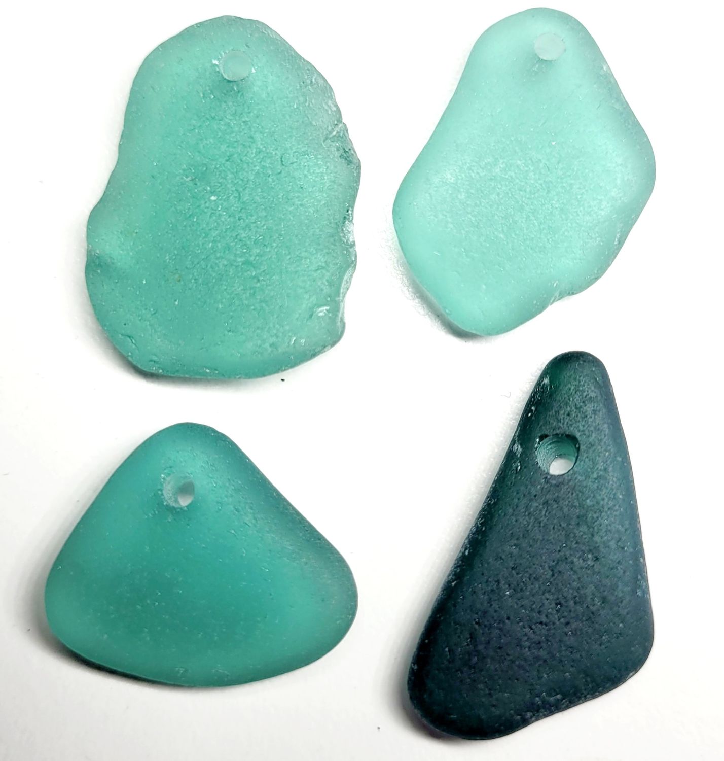 Spanish Teal Greens - 4pcs