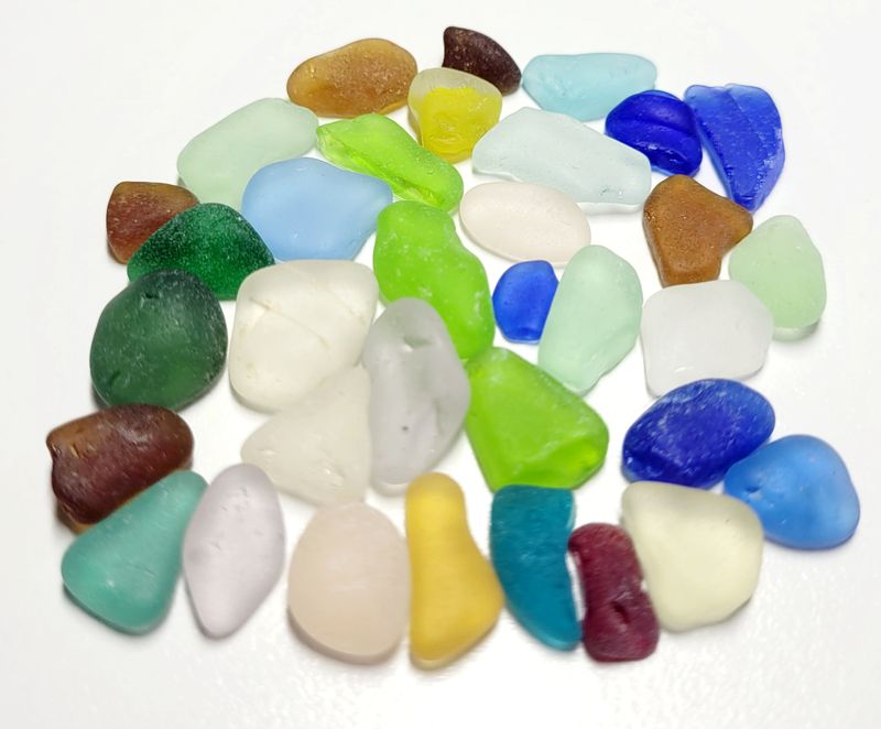 Pacific Mix w/ Red & Yellow - 34pcs