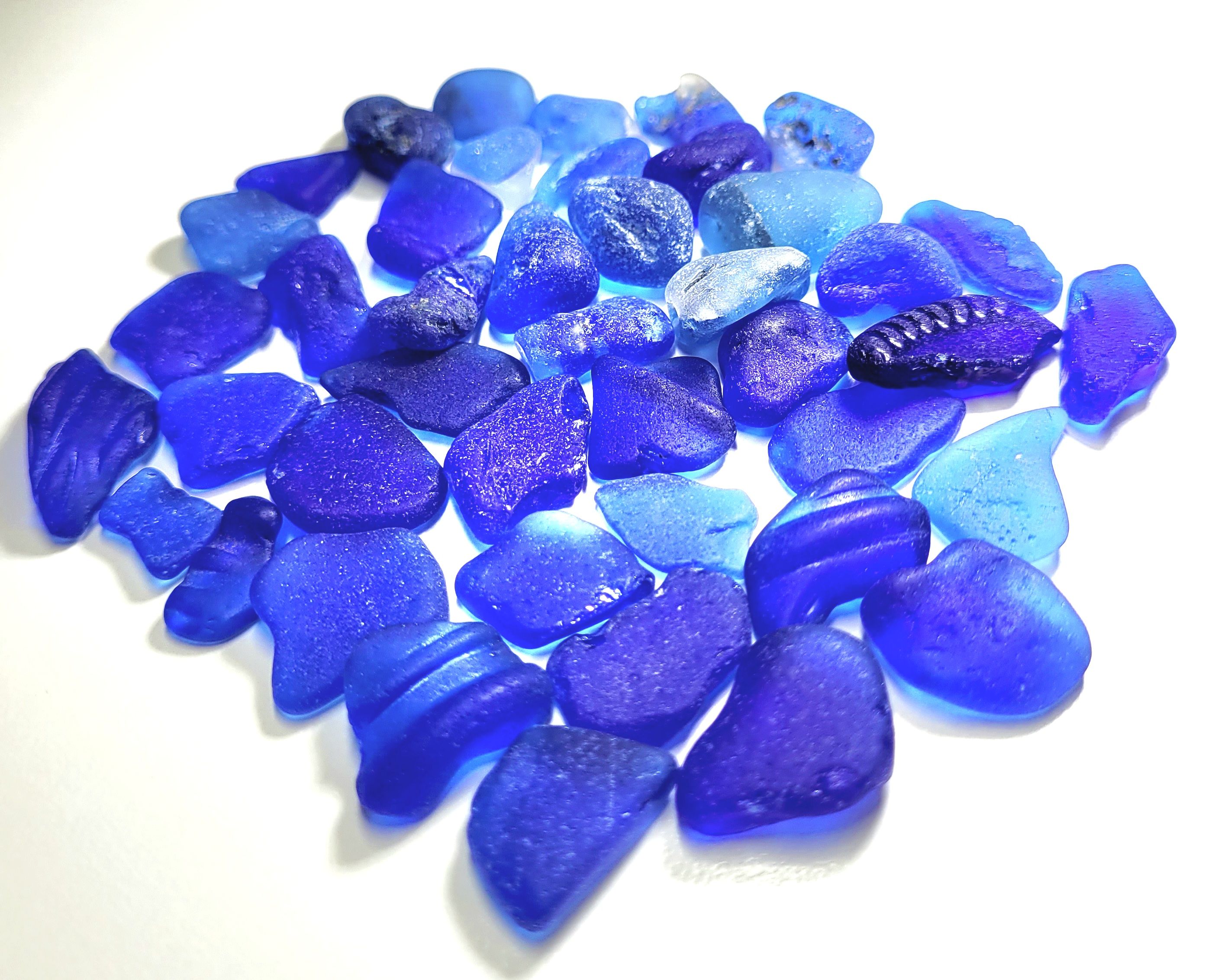 Rugged Blues Craft Pile - 43 pcs