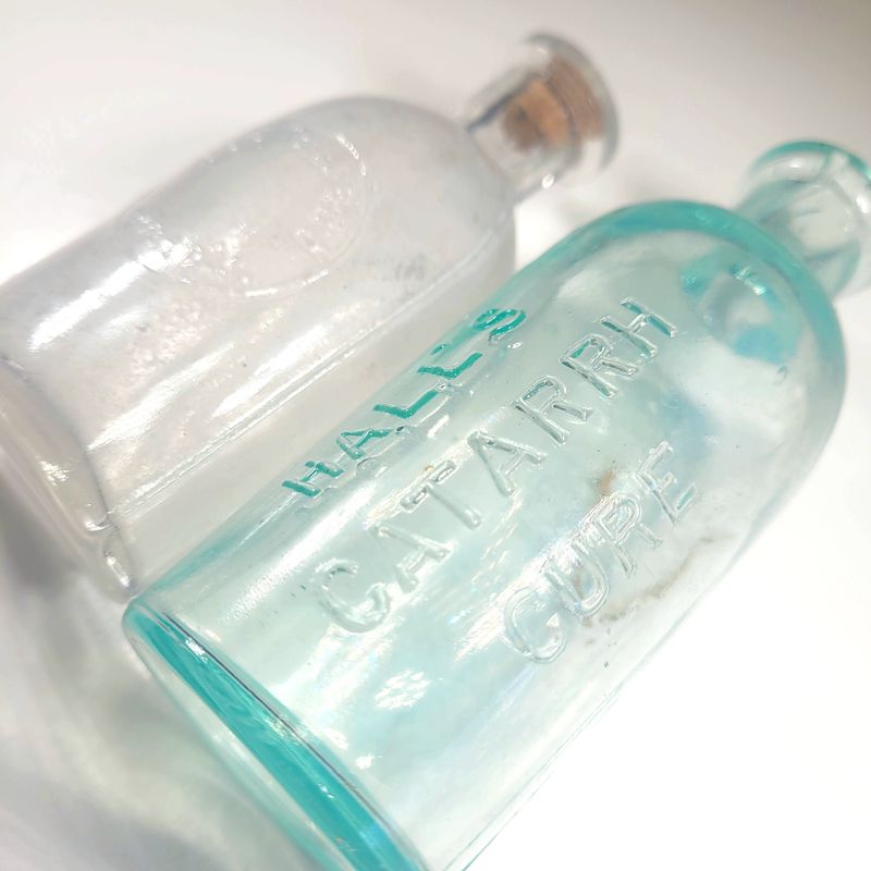 Beach Bottles - 2 Rare Medicinals