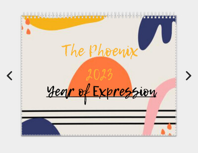 2023 Year of Expression Art Calendar