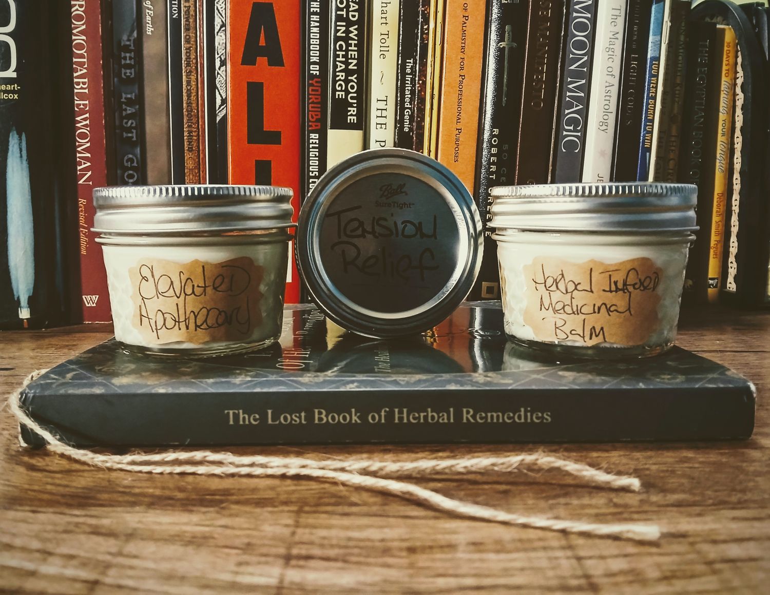 Herbal Infused Medicinal Balm (Tension Relief) 4oz