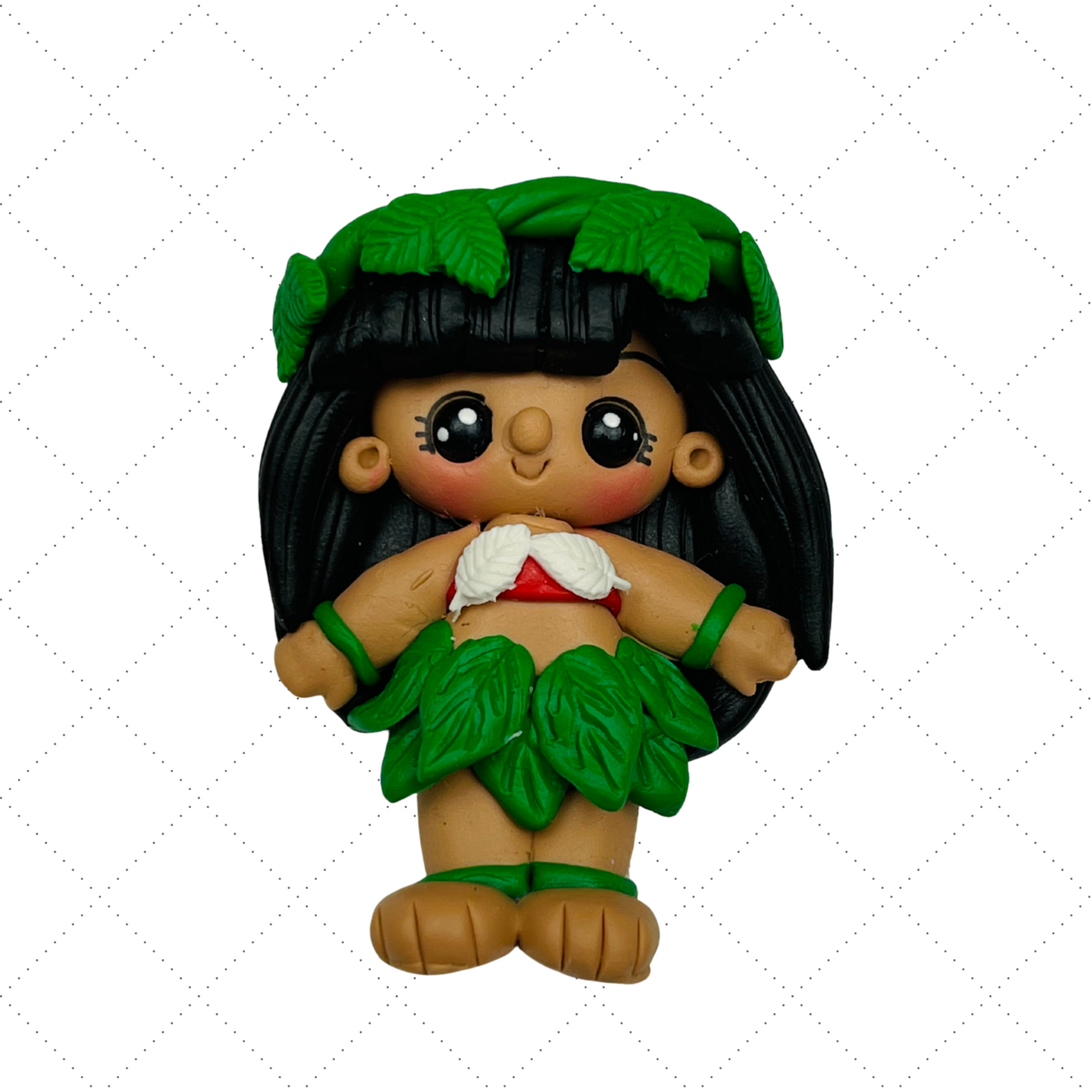 MO19: Princess Moana Inspired Clay Bow Center