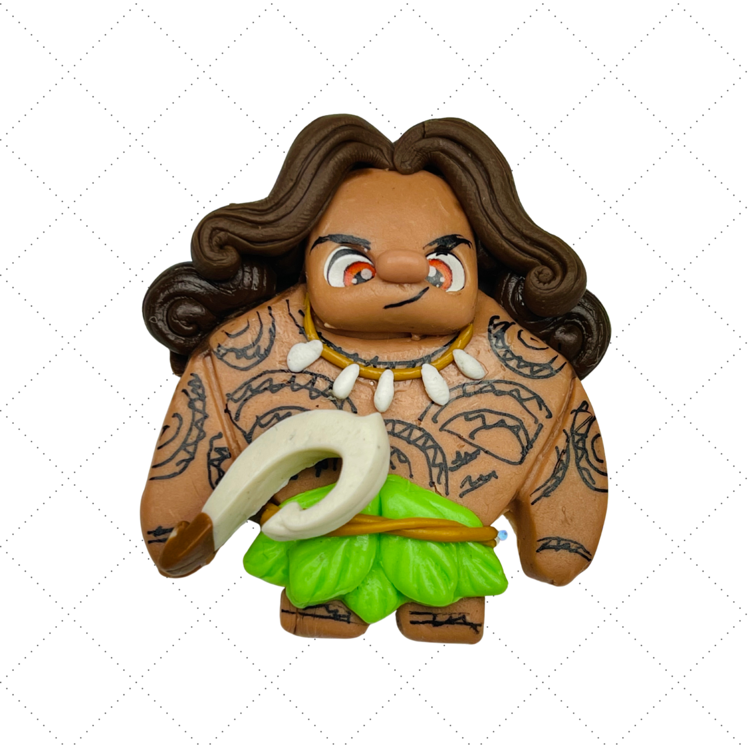 MO27: Princess Moana Inspired Clay Bow Center