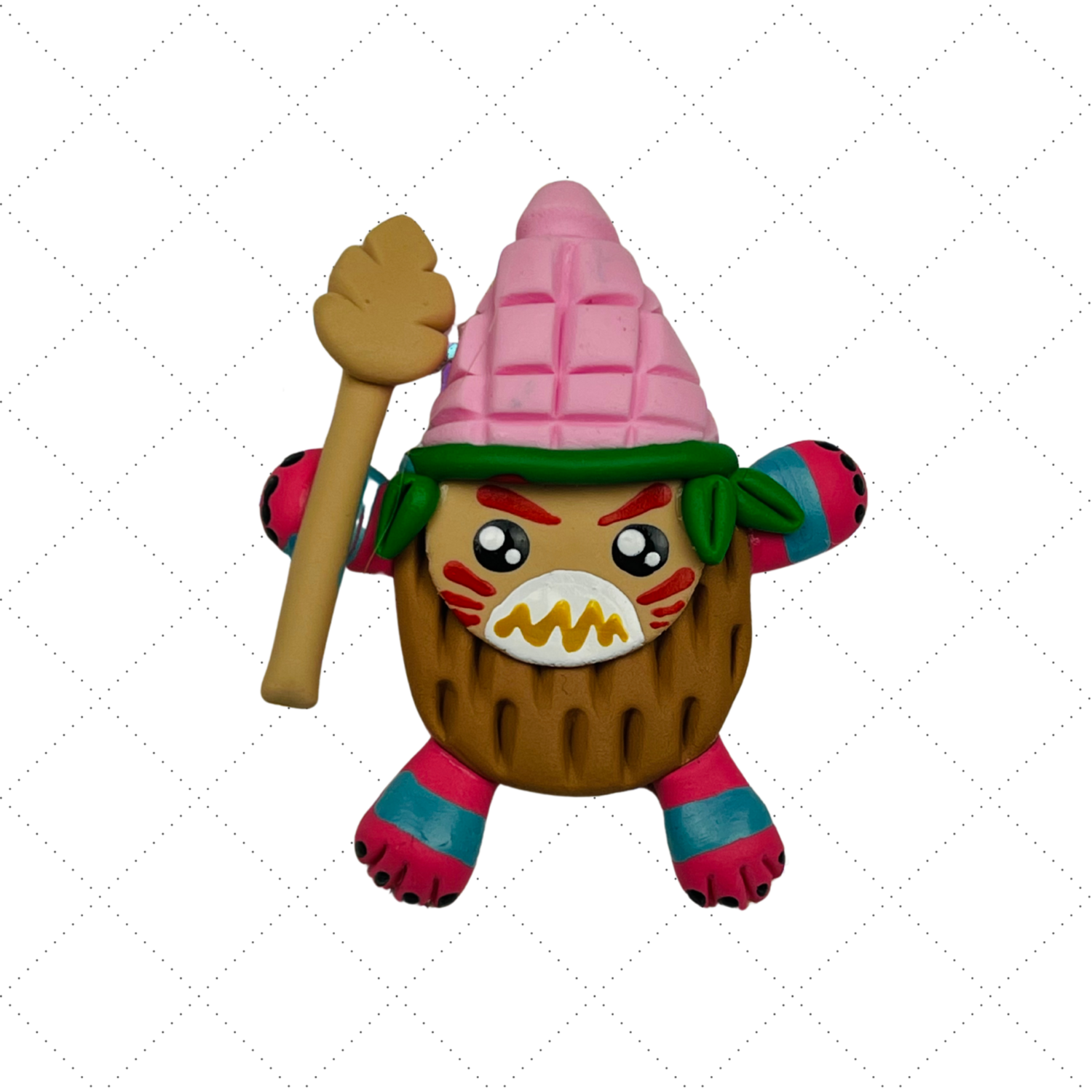 MO18: Princess Moana Inspired Clay Bow Center