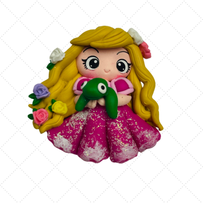 RP11: Rapunzel Inspired Clay Bow Center