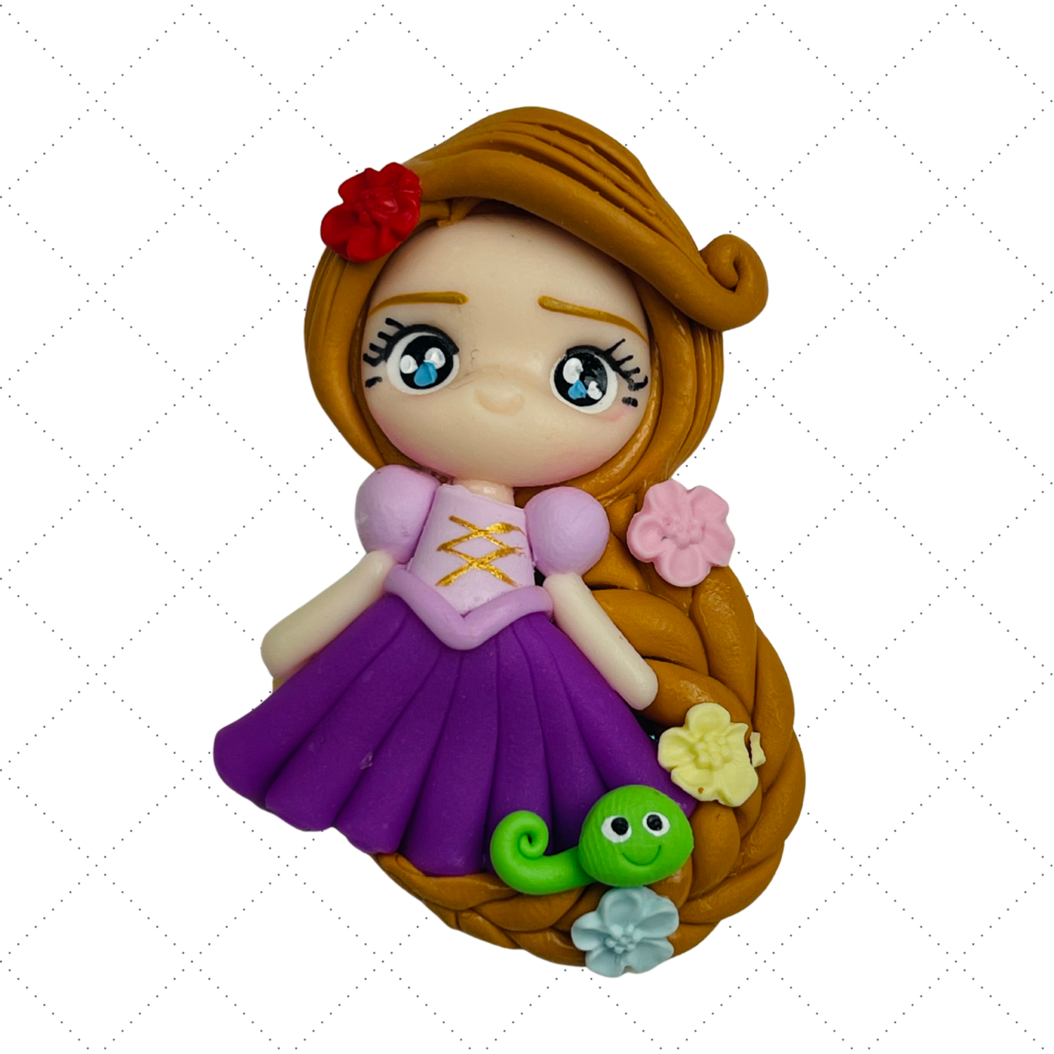 RP15: Rapunzel Inspired Clay Bow Center