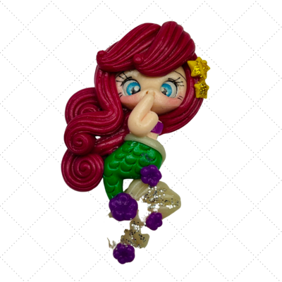 AR10: Handmade Clay Dolls Princess Clay Embellishments