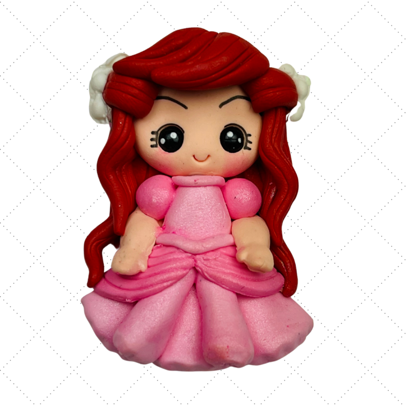 AR15: Handmade Clay Dolls Princess Clay Embellishments