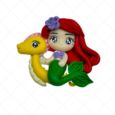 AR22: Handmade Clay Dolls Princess Clay Embellishments