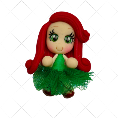 AR23: Handmade Clay Dolls Princess Clay Embellishments