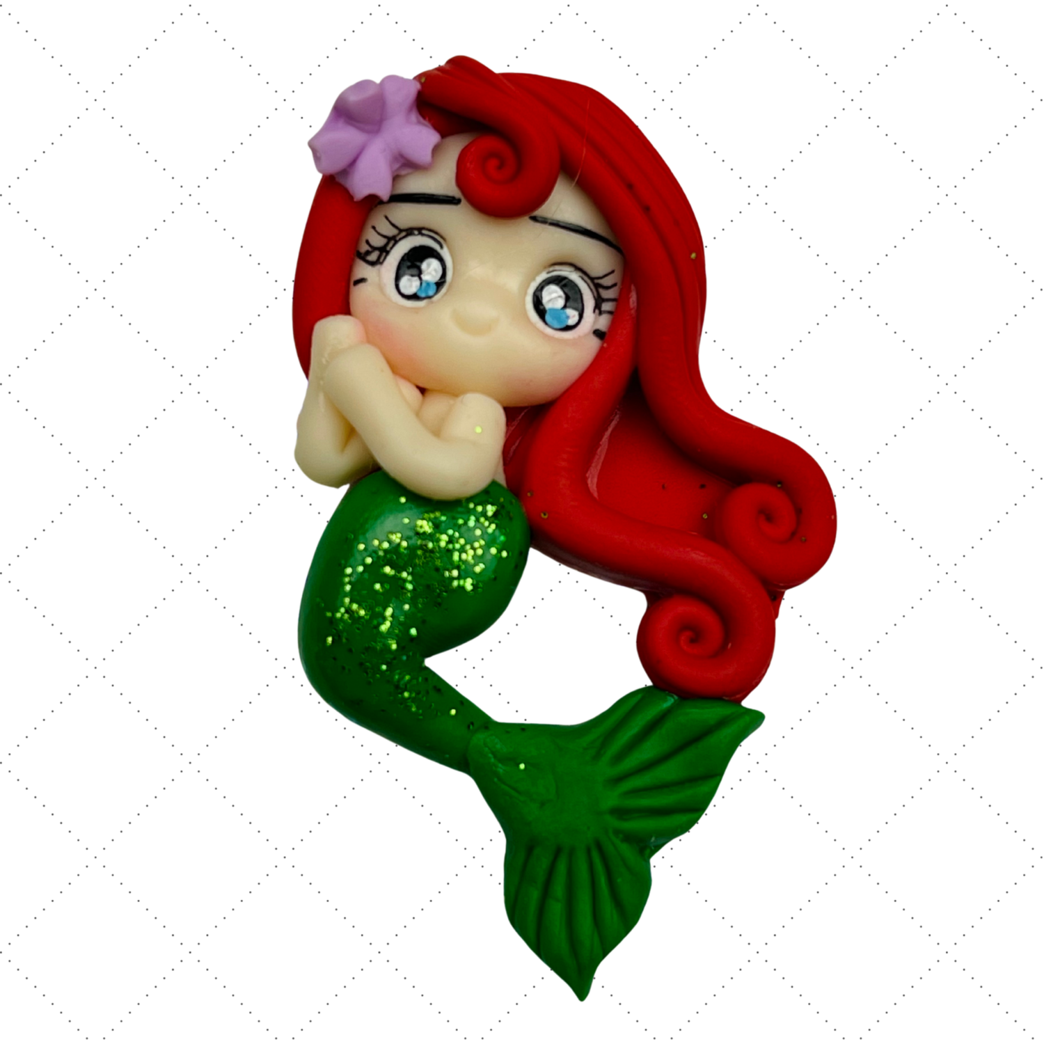 AR21: Handmade Clay Dolls Princess Clay Embellishments