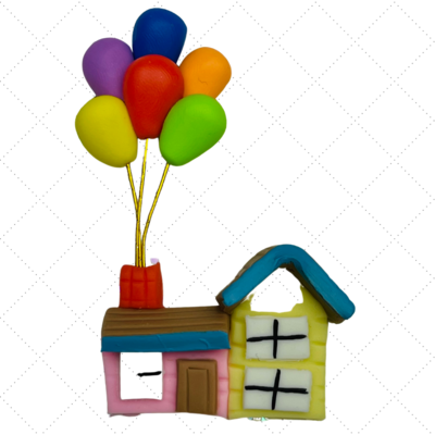 UP25: Up Clay Hair Bow Centers