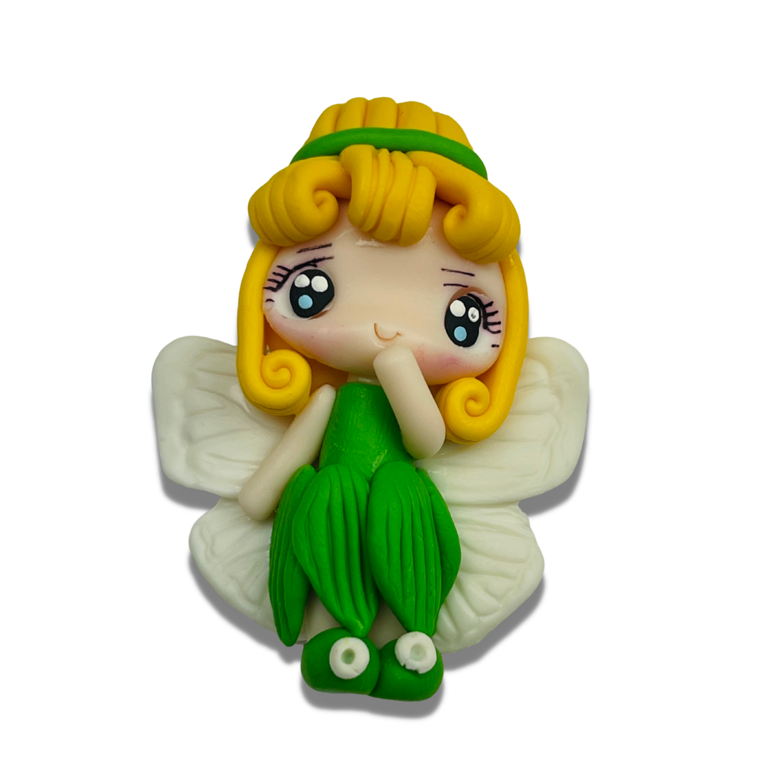 TB11: Tinkerbell Inspired Clay Bow Center