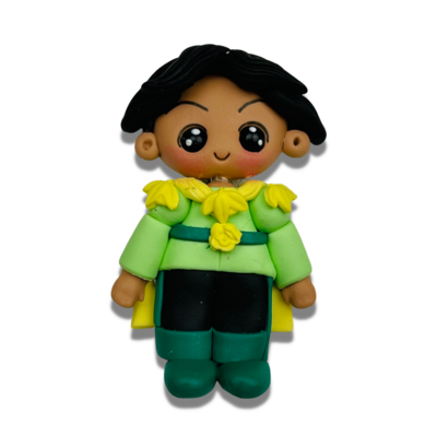 TA16:  Tiana Princess Clay Bow Center