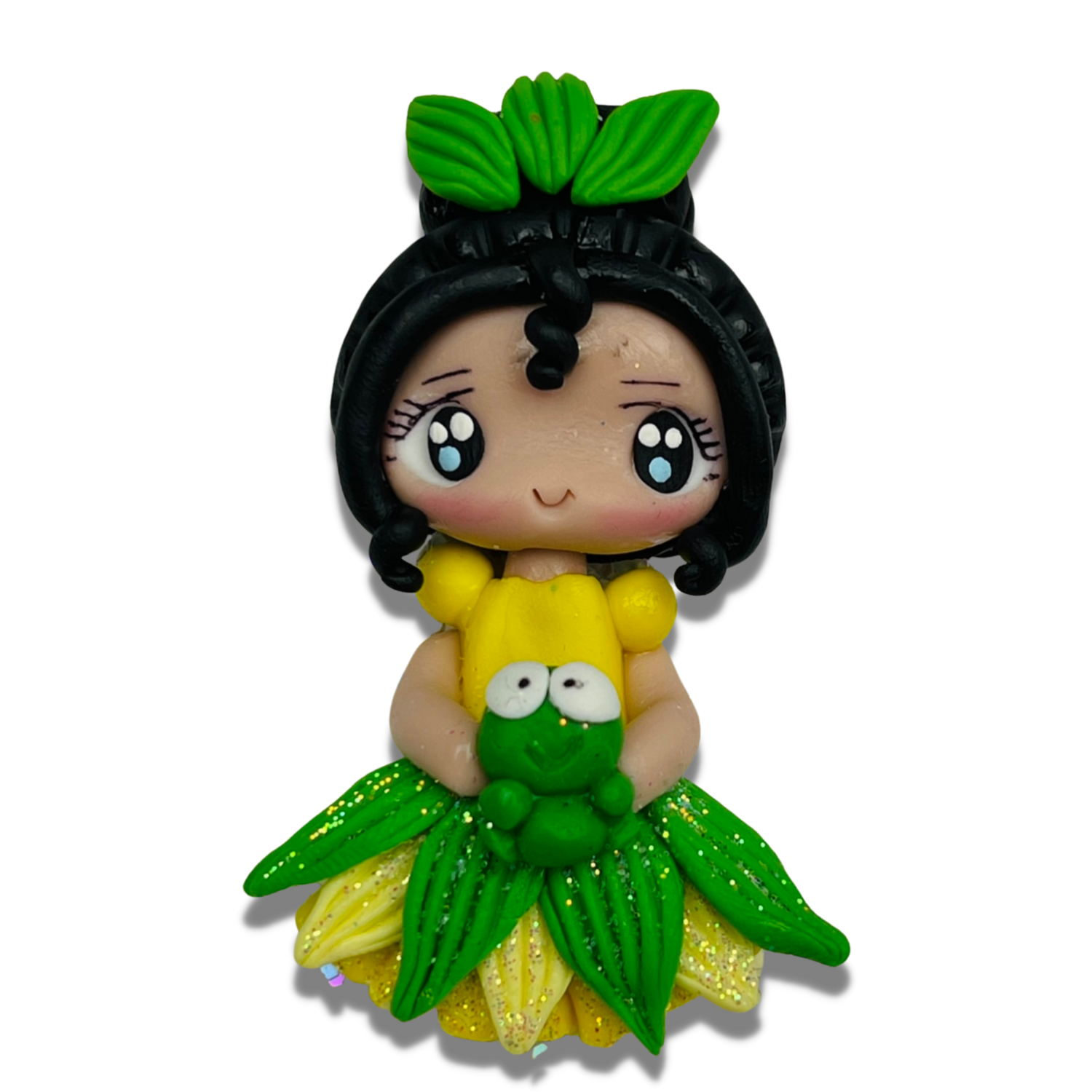 TA11: Tiana Princess Clay Bow Center
