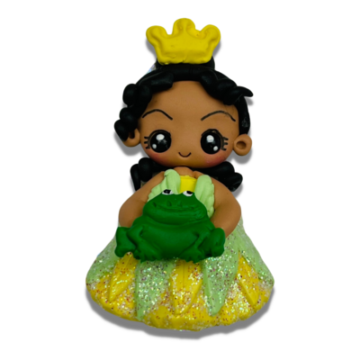 TA10: Tiana Princess Clay Bow Center